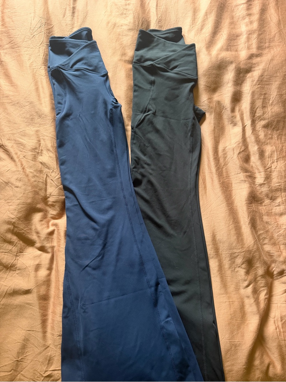 Fabletics Boot-Cut Leggings Duo in Navy and Black